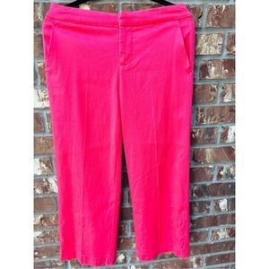 Liverpool Los Angeles tweel wide cropped cargo pants waste, 28 original price at